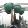 SkyGame Overhead 3-Rail Track Ride | Upper Body Challenge for Ages 5-12