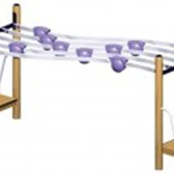 SkyGame Overhead 3-Rail Track Ride | Upper Body Challenge for Ages 5-12