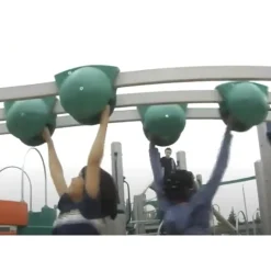 SkyGame Overhead 3-Rail Track Ride | Upper Body Challenge for Ages 5-12