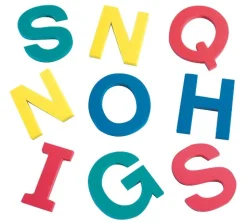 Small Uppercase Foam Letters