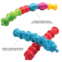 Snap & Sort Beads Set | 48 Pieces with Storage Tub
