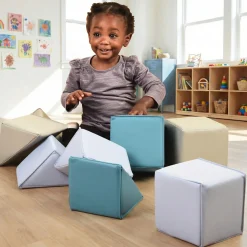 Soft Play Block Set | 12-Piece Colorful Stacking & Sorting Toy