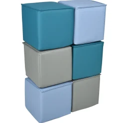 Soft Play Block Set | 12-Piece Colorful Stacking & Sorting Toy