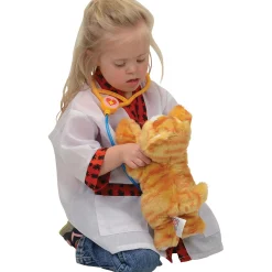 Soft Plush Orange Tabby Cat