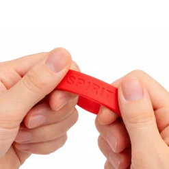 Soft Sensory SPIRIT Bracelets – Red - Set of 12