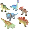 Soft Squeezable Dinosaur Set | 6 Washable Toys