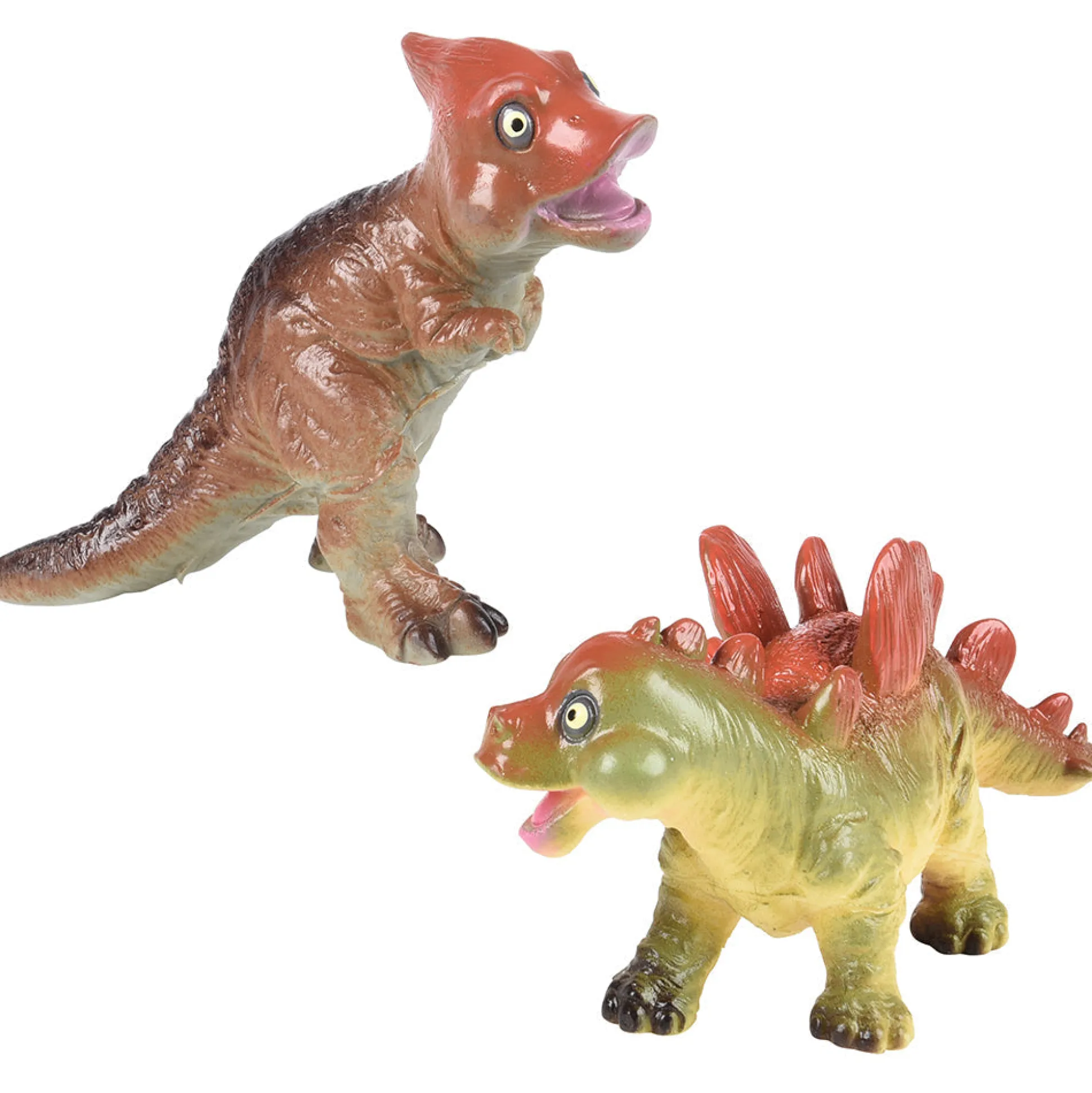 Soft Squeezable Dinosaur Set | 6 Washable Toys