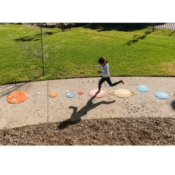 Solar System Floor Mats for Kids – 10-Piece Indoor/Outdoor Space-Themed Seating Set with Non-Slip Rubber Backing & Labeled Planets