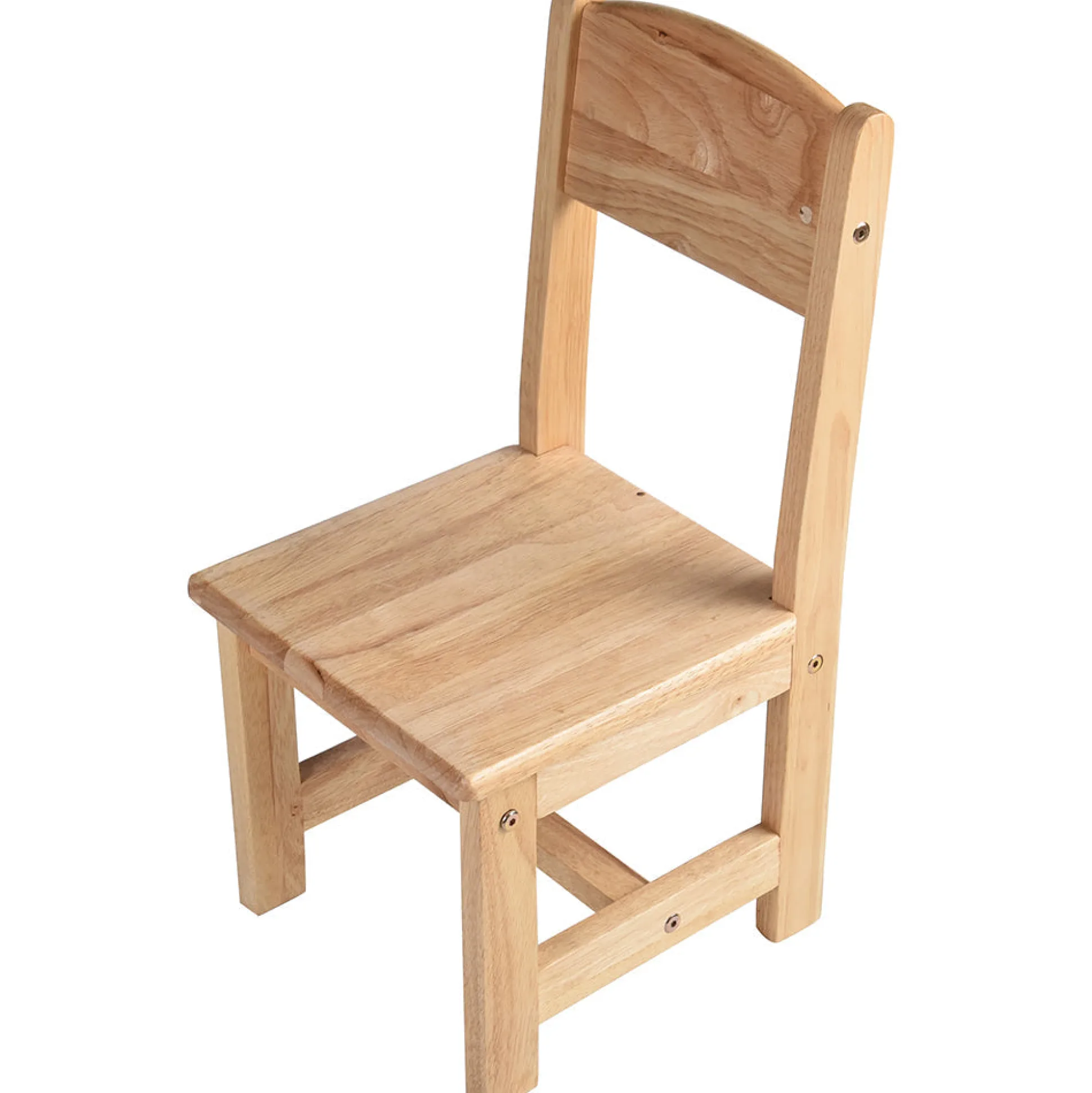 Solid Hardwood Child-Sized Chair | 10" Seat Height, Durable & Safe Classroom Seating