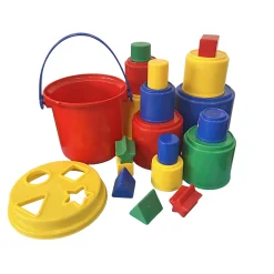 Sort, Count & Stack Toddler Cup Set | Stacking, Sorting & Counting Activity for Ages 12M+