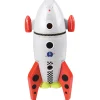 Space Mission Rocket Ship Playset with Sounds | 7-Piece Astronaut & Alien Adventure Set