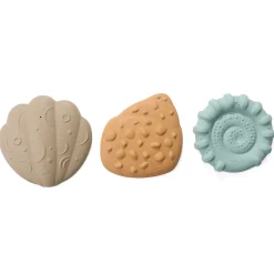 Squishy Tactile Shells Sensory Stepping Set | Textured Balance & Foot Therapy Stones with Multiple Firmness Levels