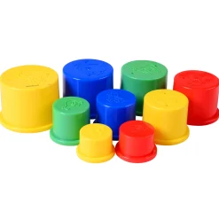 Stack & Learn Nesting Cups | Counting, Sorting, and Stacking Set