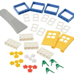 Standard Size Transparent Building Bricks