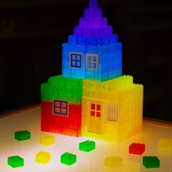 Standard Size Transparent Building Bricks