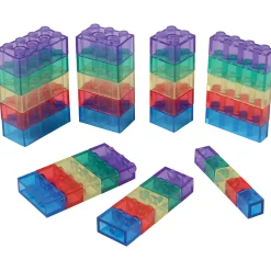 Standard Size Transparent Building Bricks