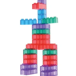 Standard Size Transparent Building Bricks