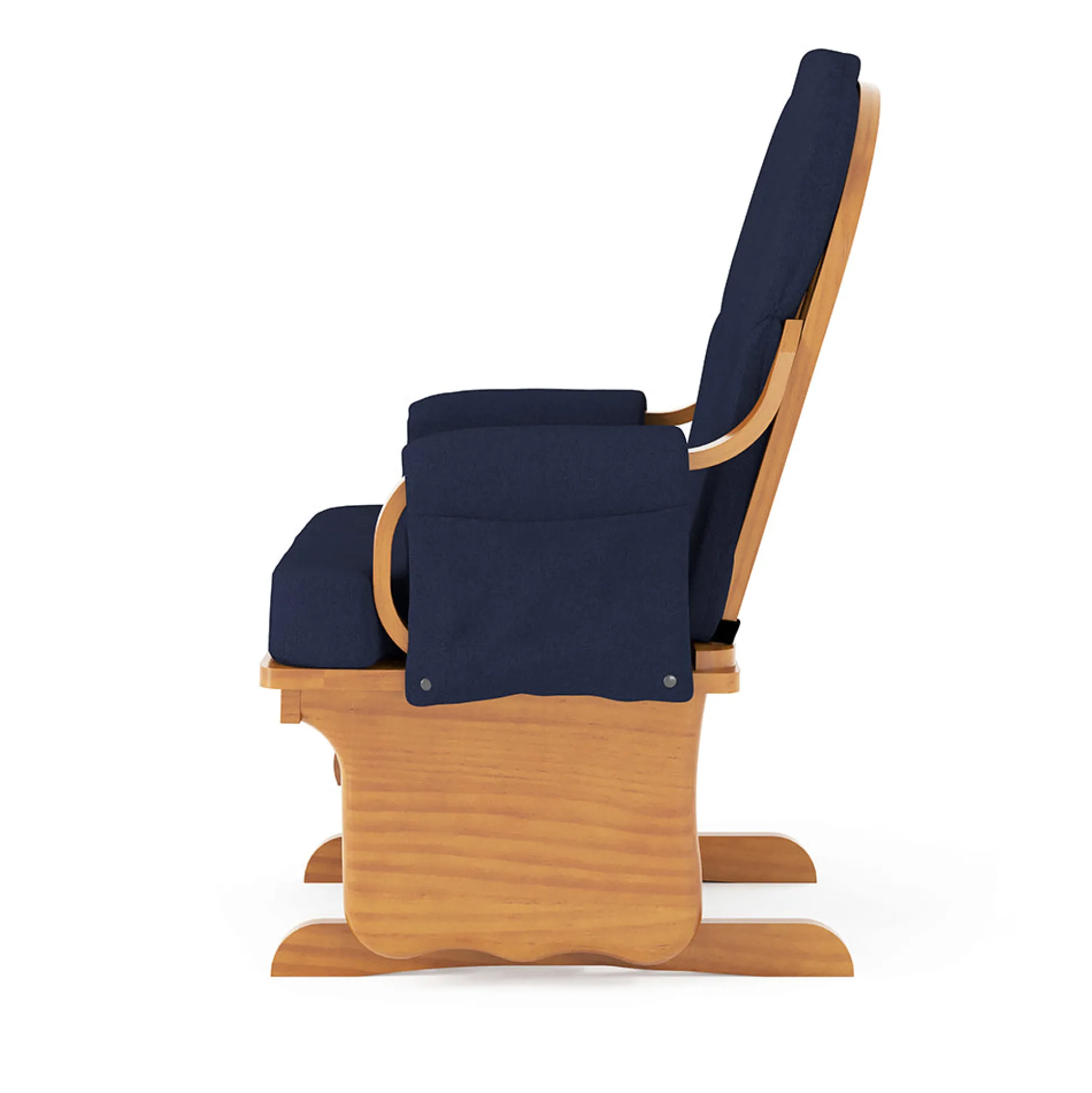 Standard Size Wooden Glider Rocker