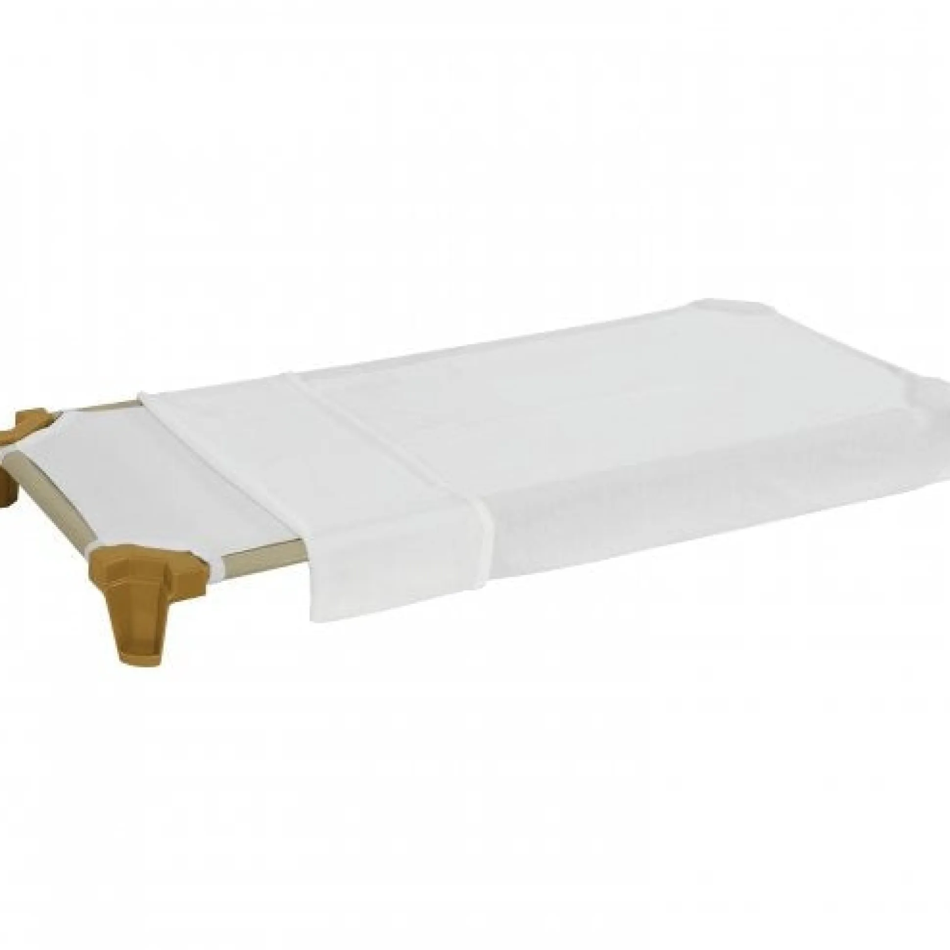 Standard Stackable Cot and Sheet Set Bundle – 8 Cots + 12 Sheets