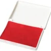 Standard Washable Red Stamp Pad with Non-Toxic Ink | Preschool Craft & Classroom Stamp Pad