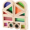 STEM Color Mixing Building Blocks | 24-Piece Light Table Set