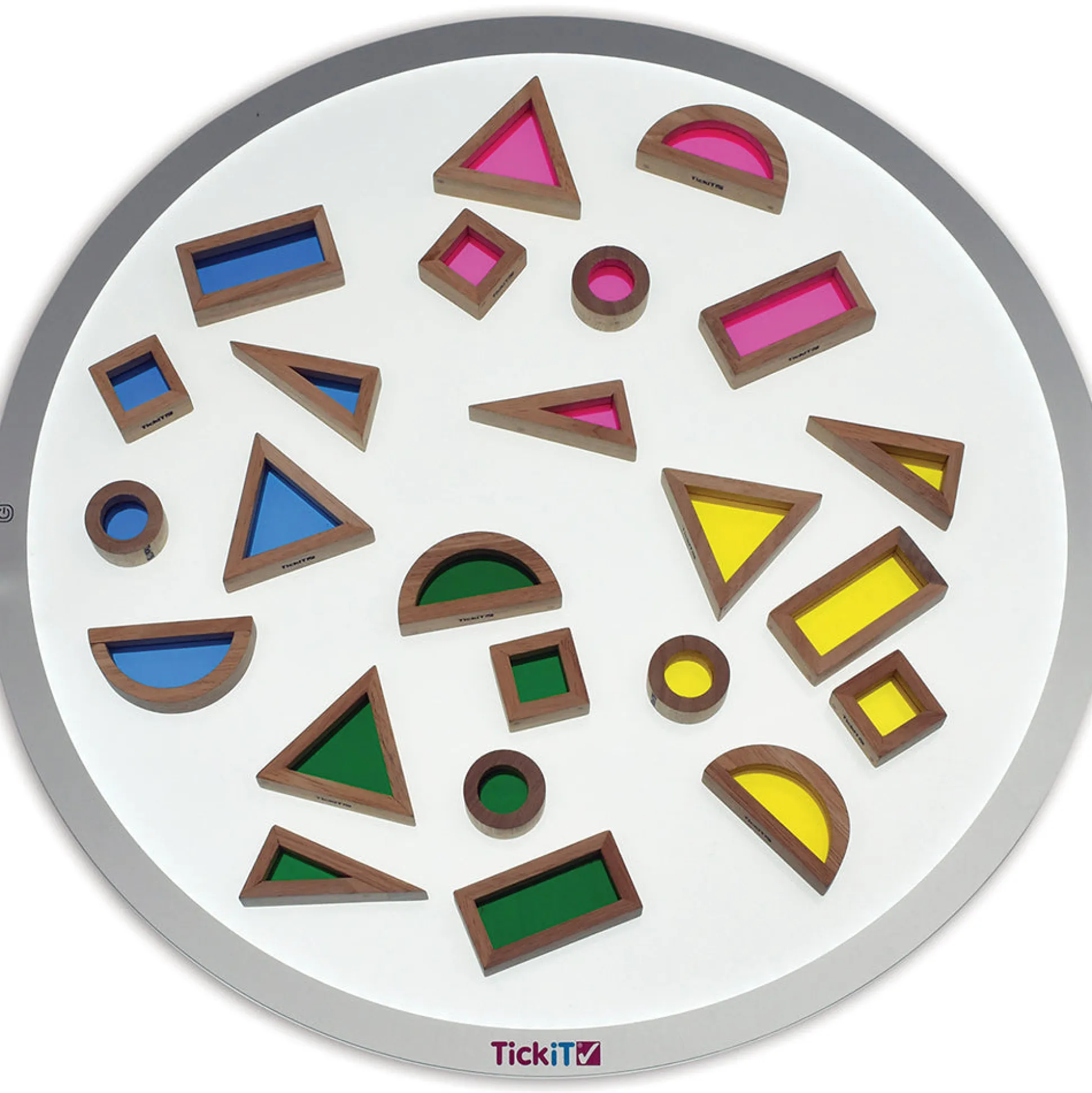 STEM Color Mixing Building Blocks | 24-Piece Light Table Set