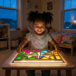 STEM Color Mixing Building Blocks | 24-Piece Light Table Set
