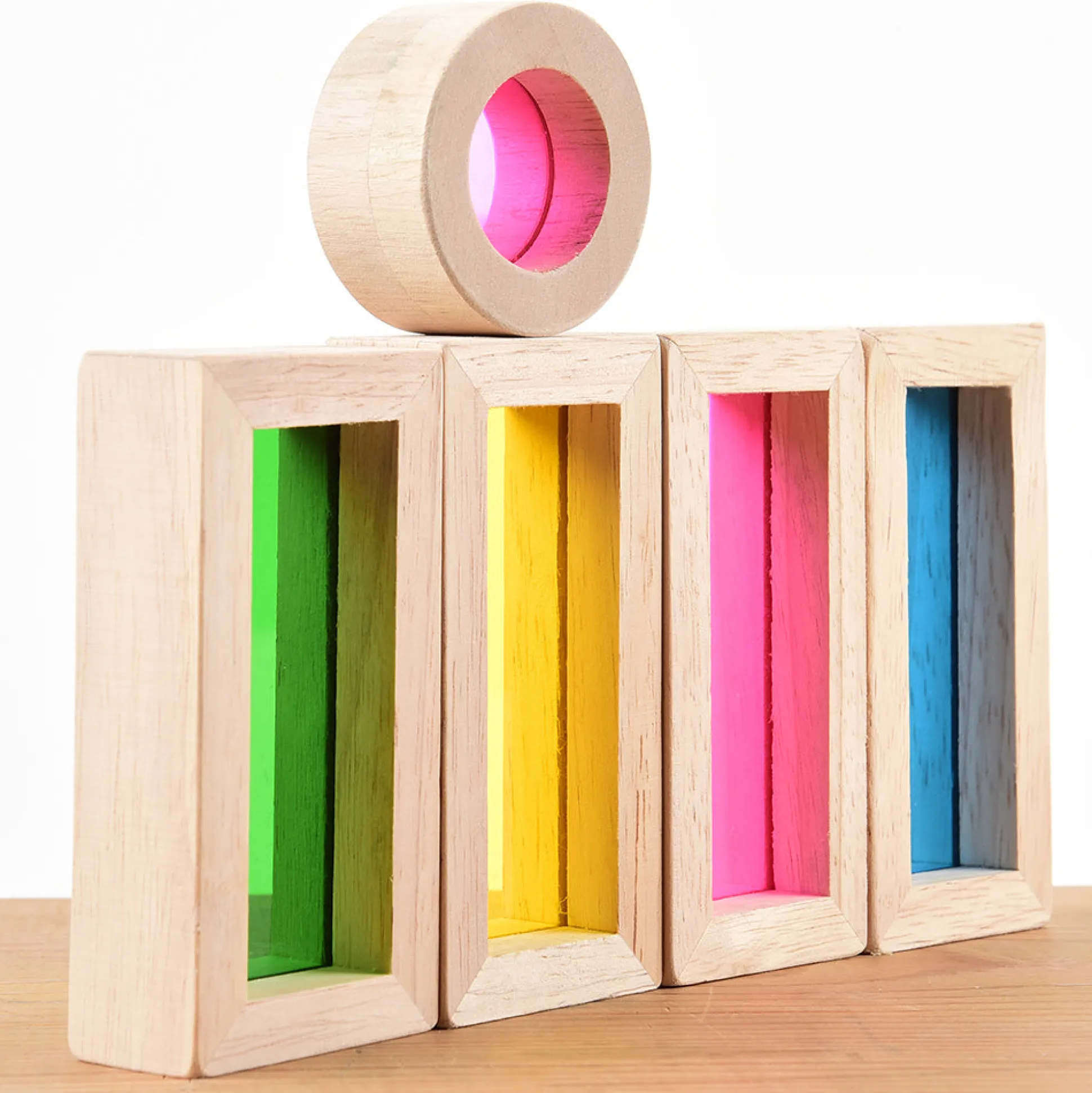 STEM Color Mixing Building Blocks | 24-Piece Light Table Set