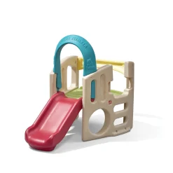 Step2 Panda Climber | All-in-One Outdoor Activity Gym with Slide & Tunnel