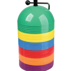 Stepping Domes: Set of 36 Domed Cones for Indoor or Outdoor Classroom Use