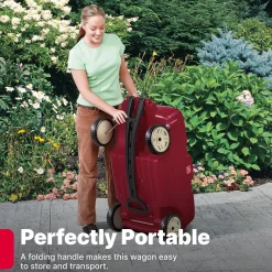 Step2 Rumble Wagon™ | Sturdy 2-Seater Toddler Ride-On Wagon with Safety Seatbelts & Storage