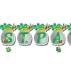 St. Patrick’s Day Classroom Banner – Festive Shamrock & Pot of Gold Décor