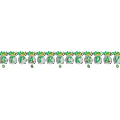 St. Patrick’s Day Classroom Banner – Festive Shamrock & Pot of Gold Décor