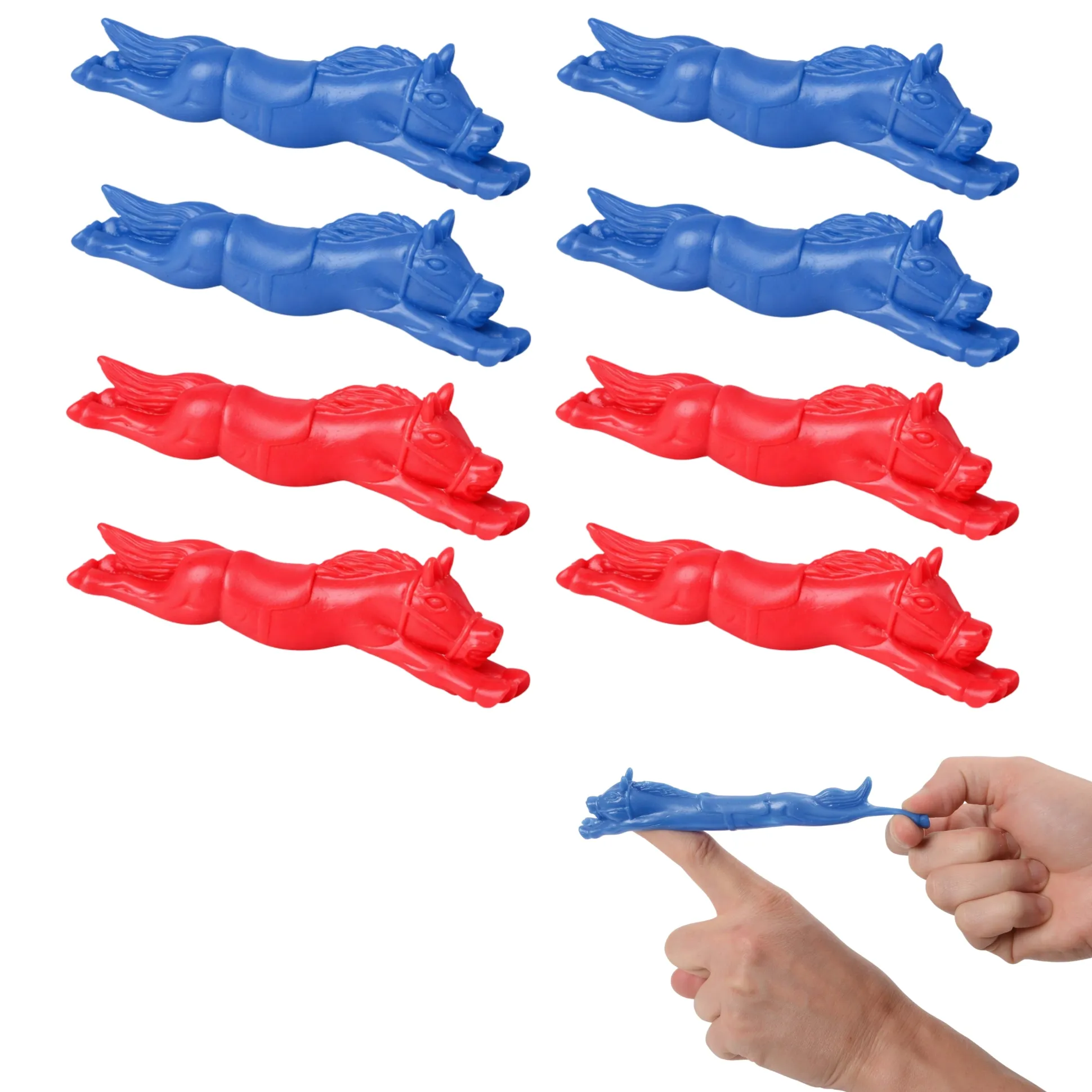 Stretchy Flying Horses – Set of 8