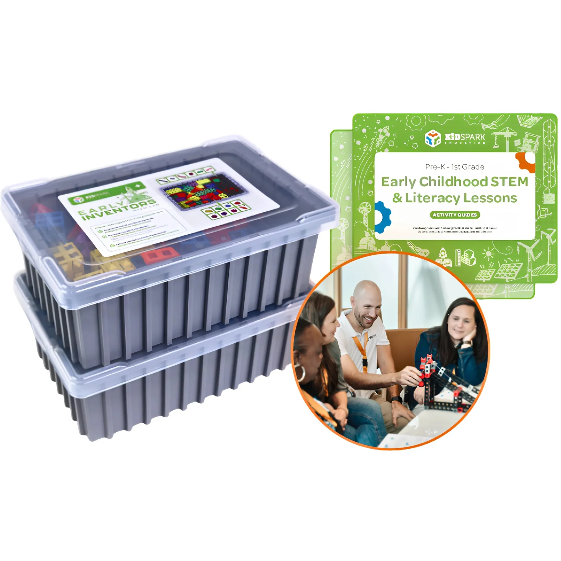4-Student STEM & Literacy Program Package| PreK-1 | Kid Spark Education
