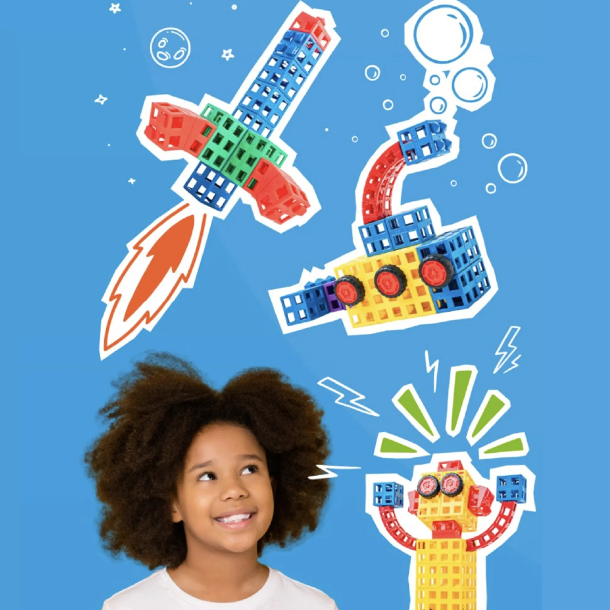 4-Student STEM & Literacy Program Package| PreK-1 | Kid Spark Education