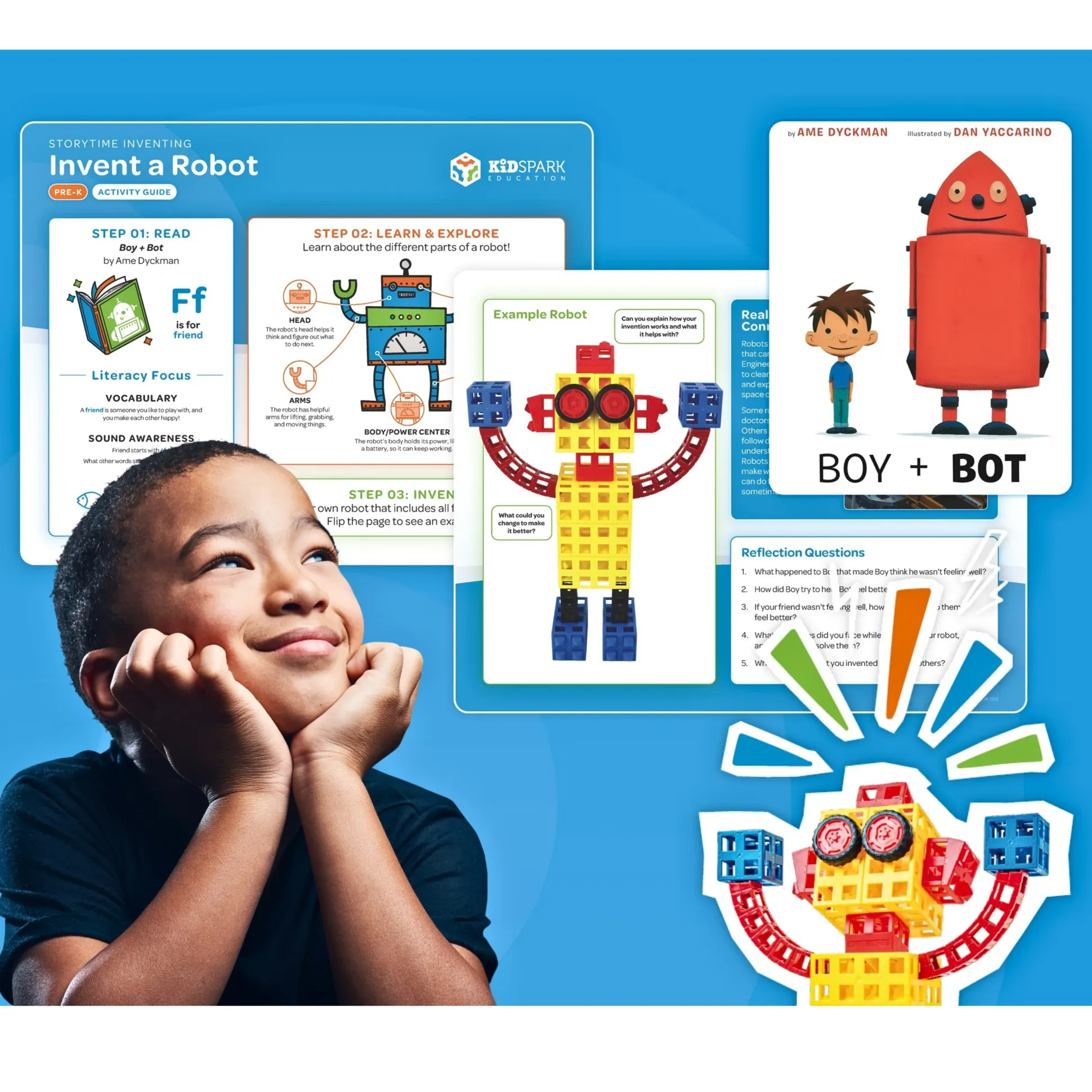 8-Student STEM & Literacy Program Package | PreK-1 | Kid Spark Education