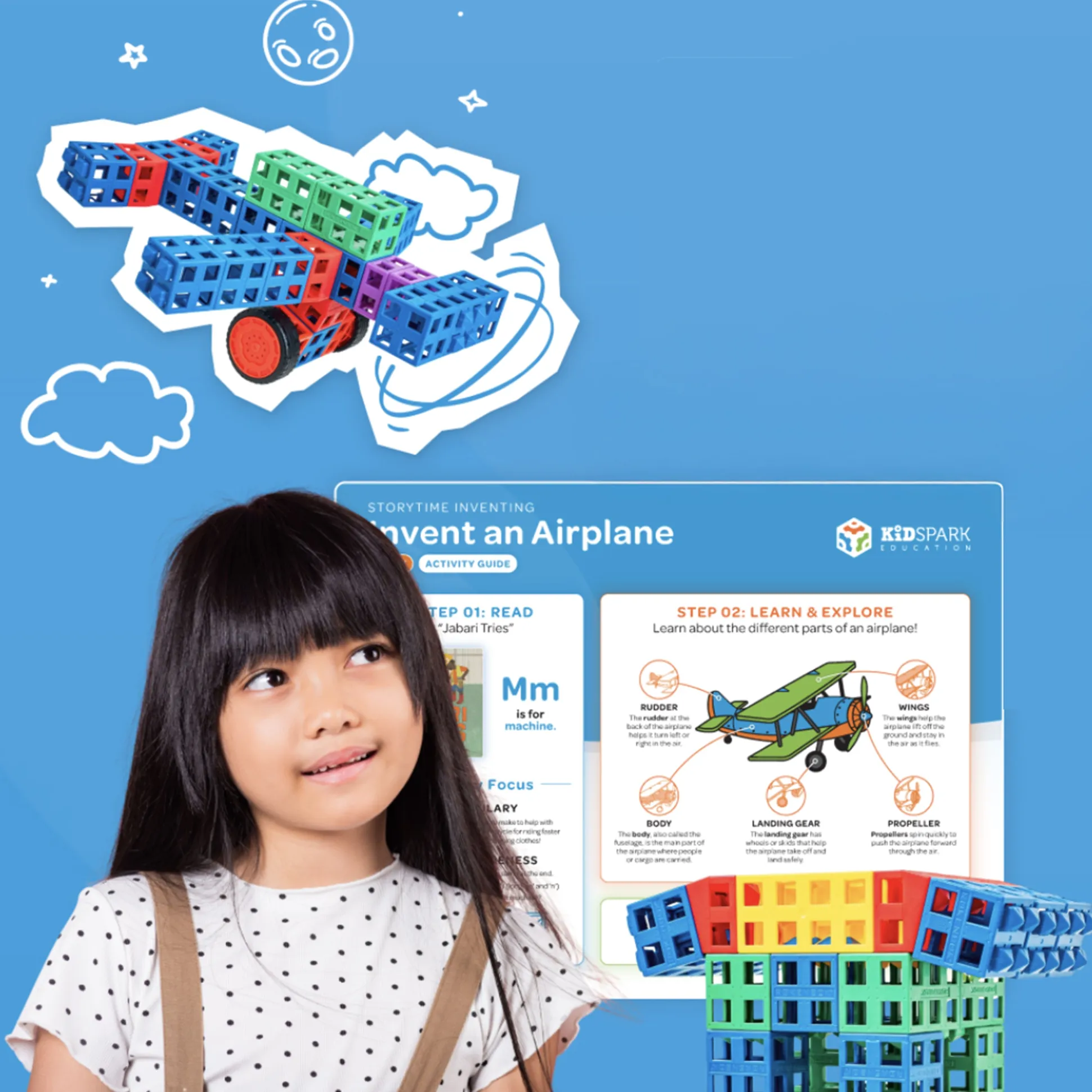 8-Student STEM & Literacy Program Package | PreK-1 | Kid Spark Education