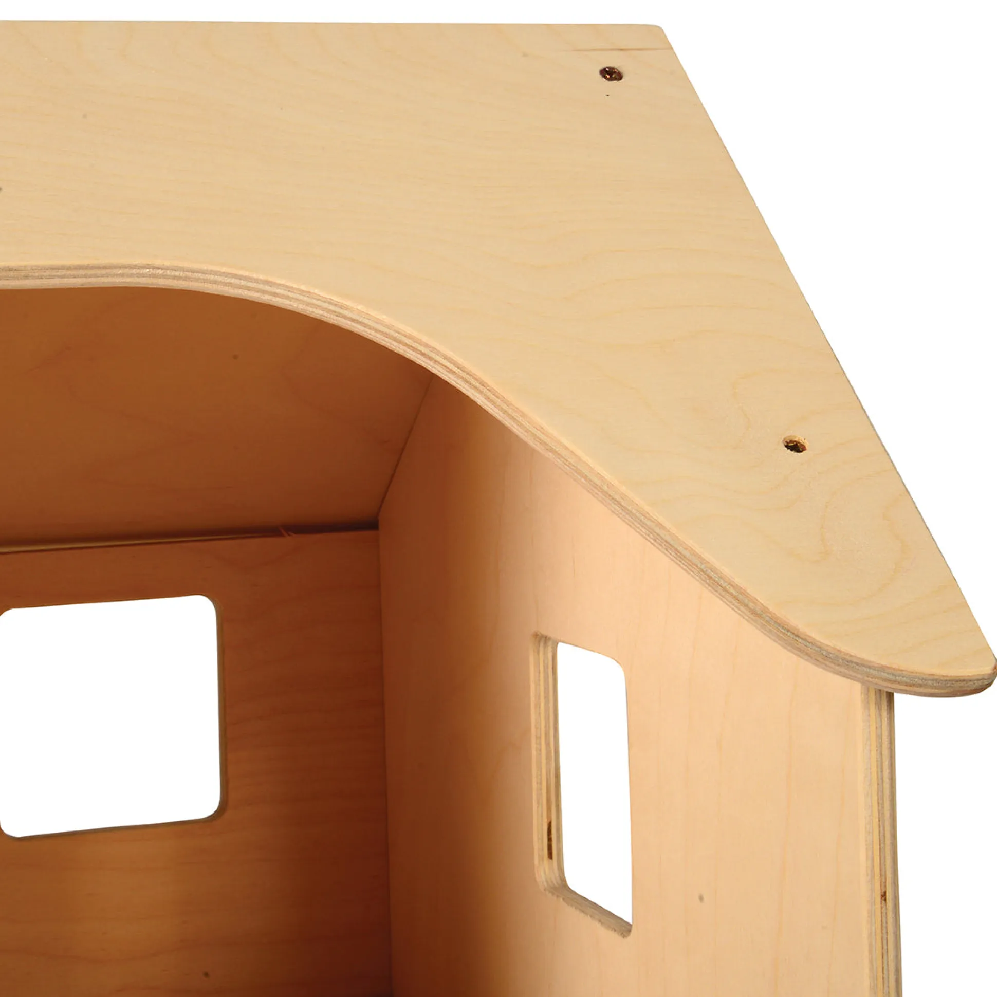 Sturdy Baltic Birch Wooden Dollhouse | Open-Ended Play for Ages 3+