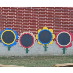 Sunflower Chalkboard Playground Flower | Mountable for Drawing & Play