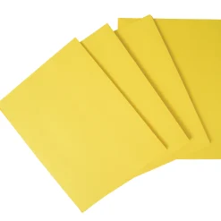 Sunworks® Construction Paper, Yellow, 9" x 12" - Pack of 50