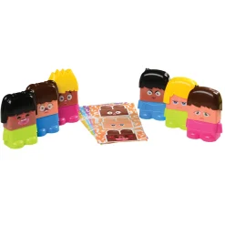 Super Emoti Blocks | Emotion Exploration Set with 18 Interchangeable Pieces & Activity Cards