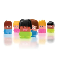 Super Emoti Blocks | Emotion Exploration Set with 18 Interchangeable Pieces & Activity Cards