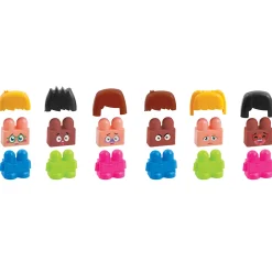 Super Emoti Blocks | Emotion Exploration Set with 18 Interchangeable Pieces & Activity Cards