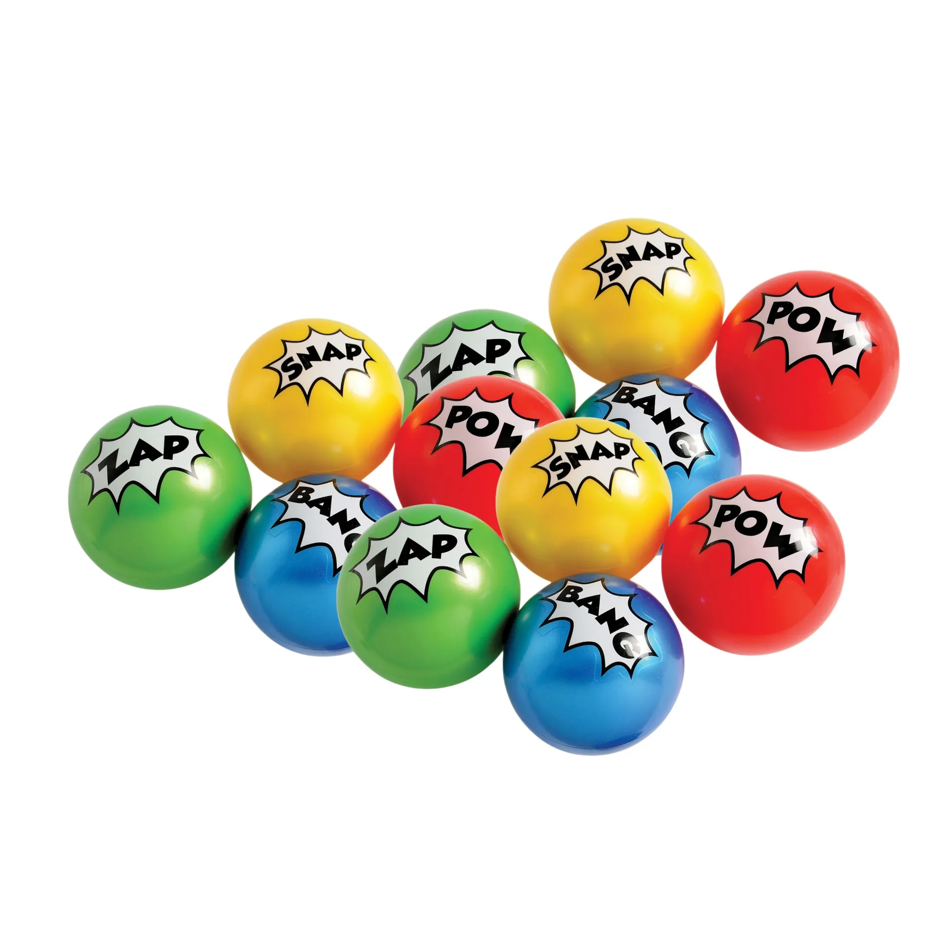 Superhero Play Balls – 4" Set of 12