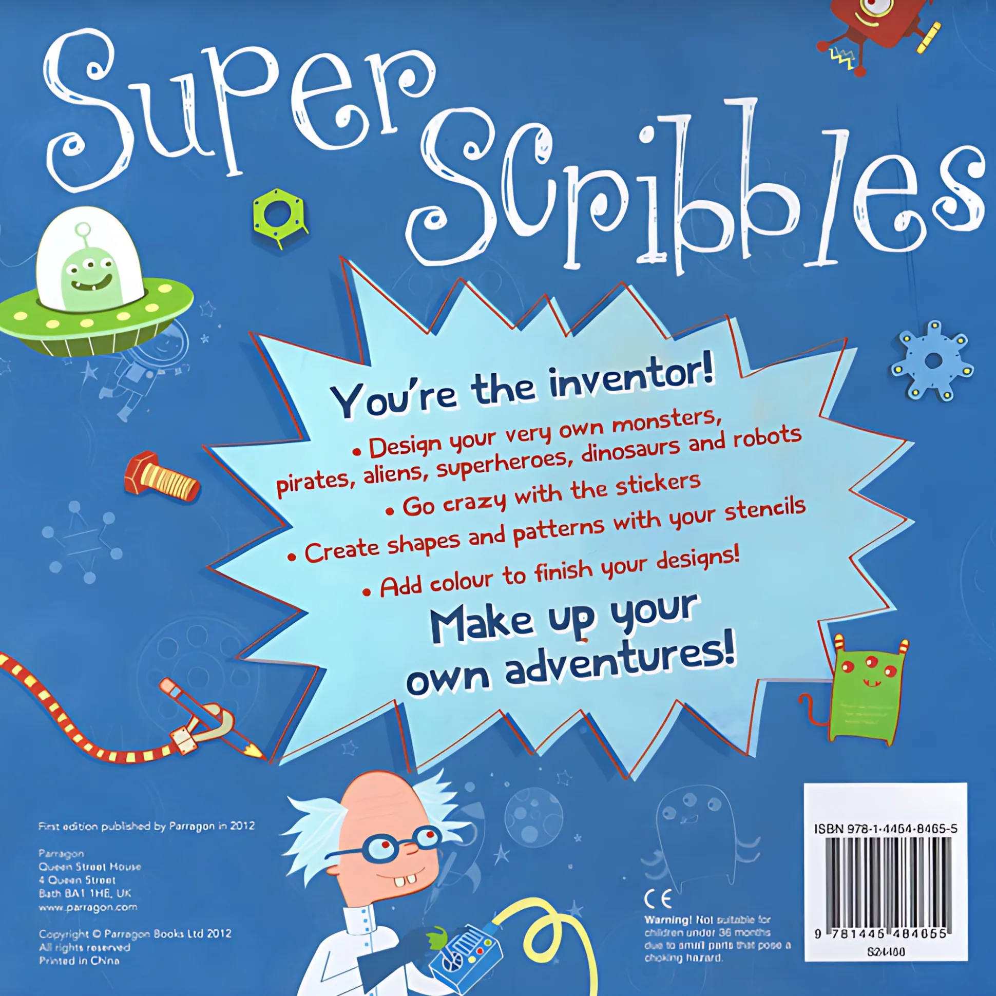 Super Scribbles Coloring Pad