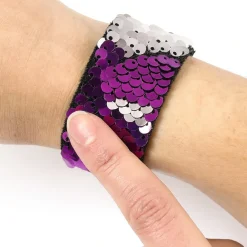 Tactile Sensory Calming Sequin Bracelets - Set of 6