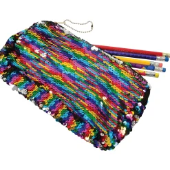 Tactile Sensory Sequin Storage Pouch