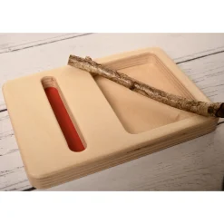 Tactile Wooden Number Trays 1–9 | Eco-Friendly Counting & Tracing Set