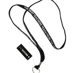 Teach From the Heart Premium Flat Lanyard, 5/8"